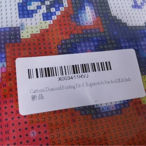 Cartoon Diamond Painting Kit for Beginners (no frame) - Picture 4 of 7